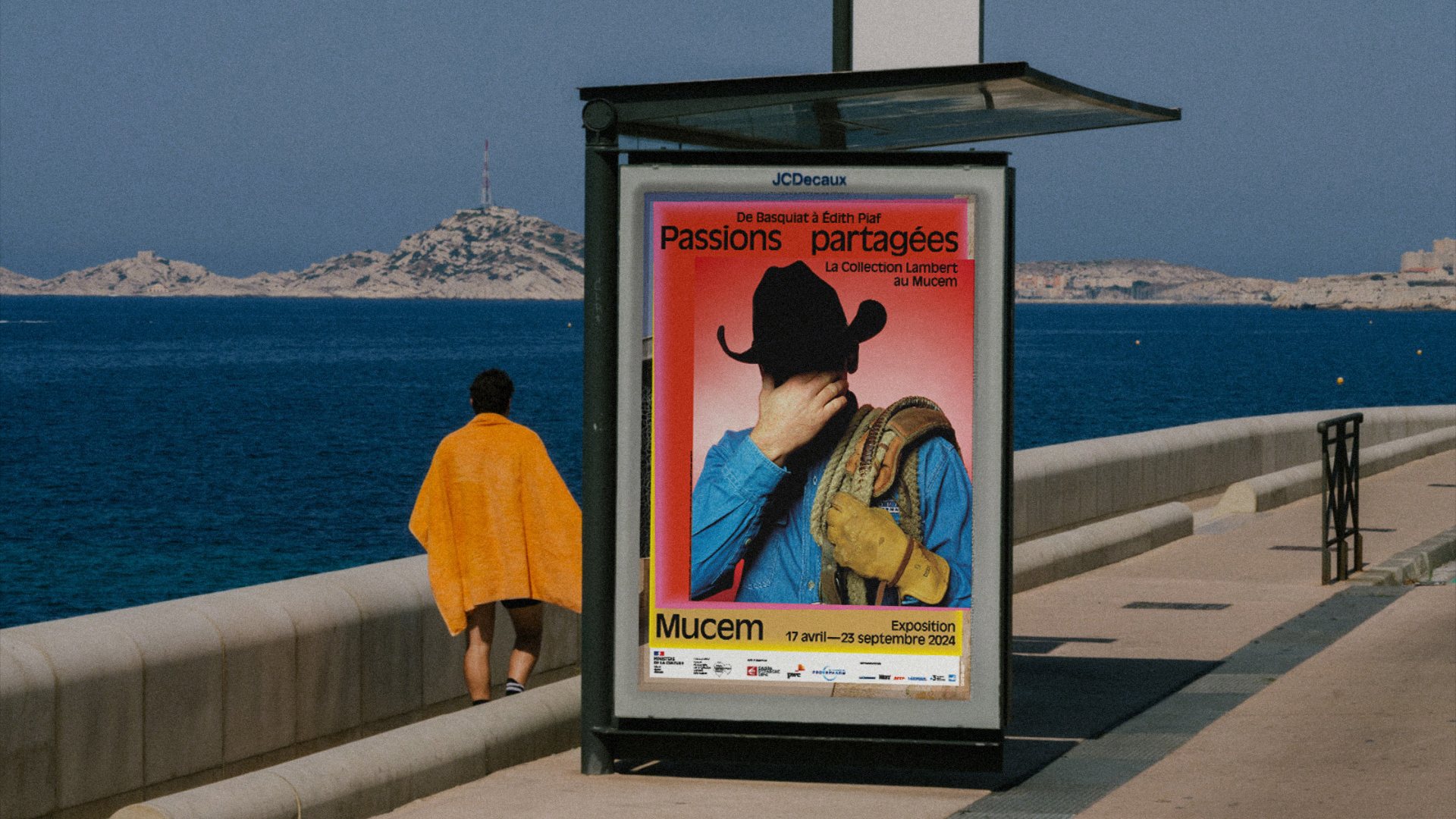 Mucem — affiche d’exposition vue 01 — Les Graphiquants
